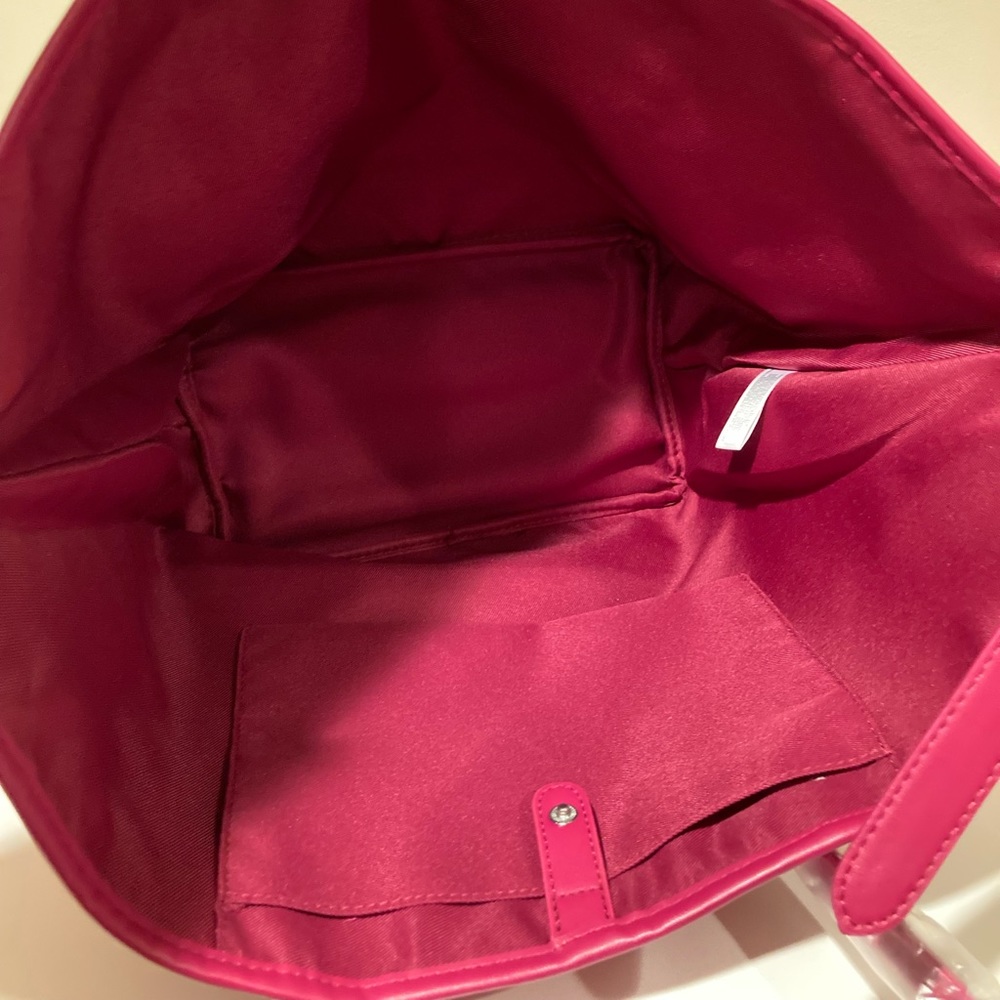 Beautiful Ralph Lauren Large Red Tote Romantic Collection - Picture 8 of 8